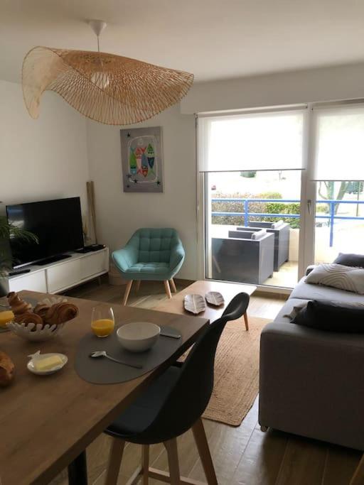 Le Bigorn'O : T2 Situe A 50 M De La Plage Concarneau Luaran gambar