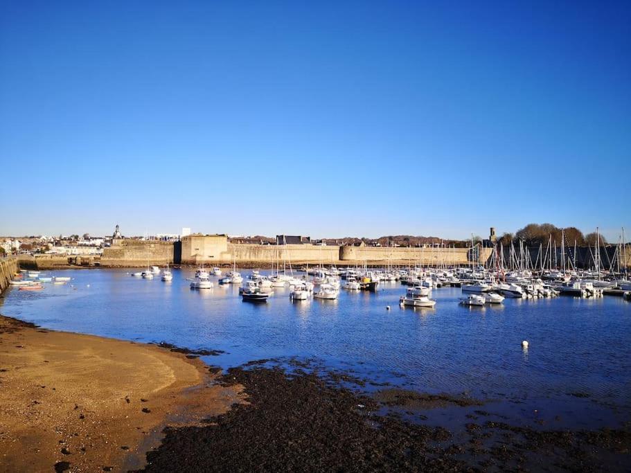 Le Bigorn'O : T2 Situe A 50 M De La Plage Concarneau Luaran gambar